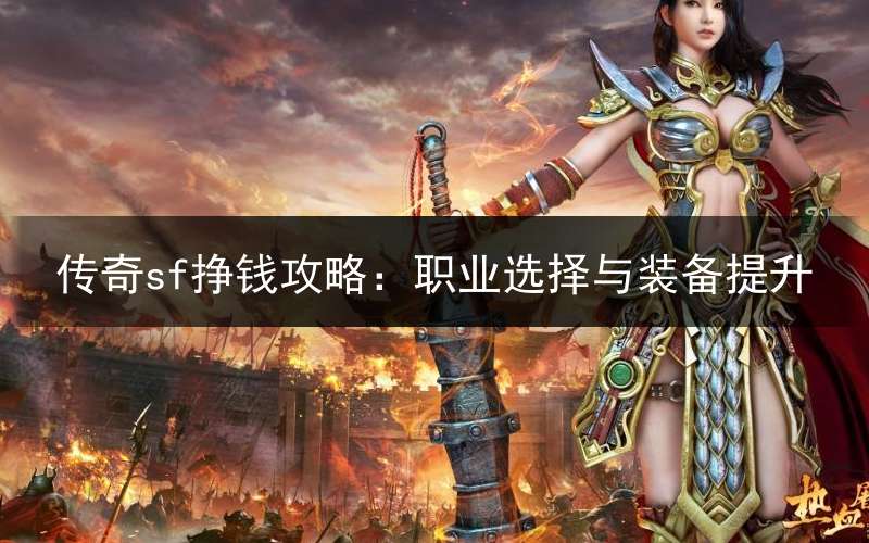 传奇sf挣钱攻略：职业选择与装备提升